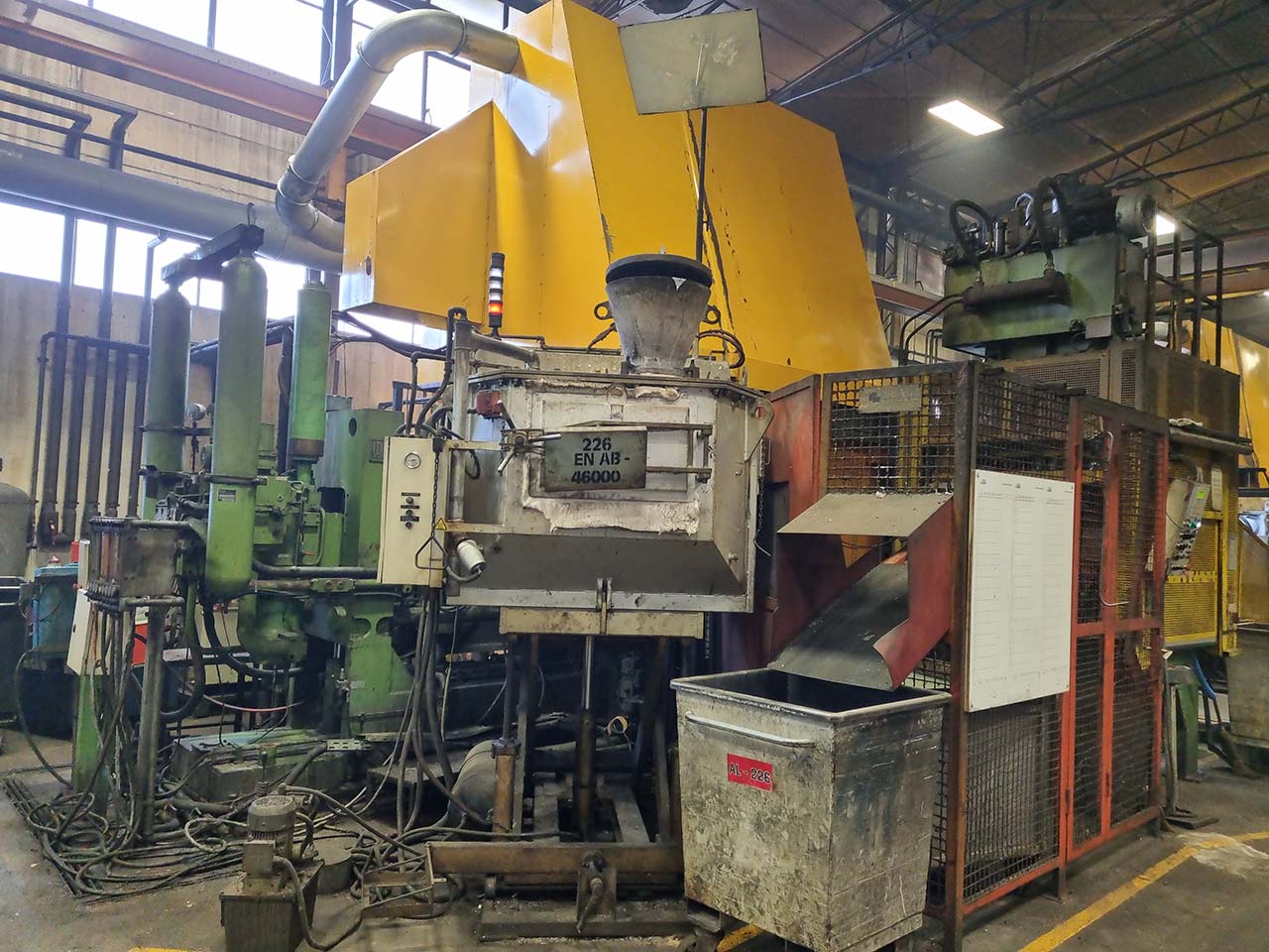 Machine à couler sous pression à chambre froide IDRA OL 700 KK1621, d'occasion