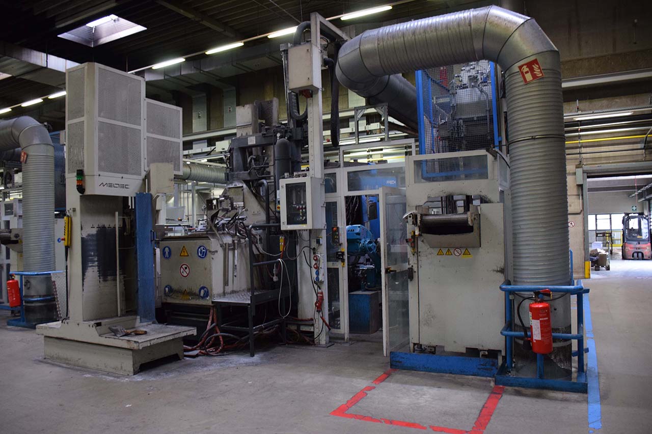 Machine de coulée sous pression à chambre chaude Frech W500 WK1475, utilisée