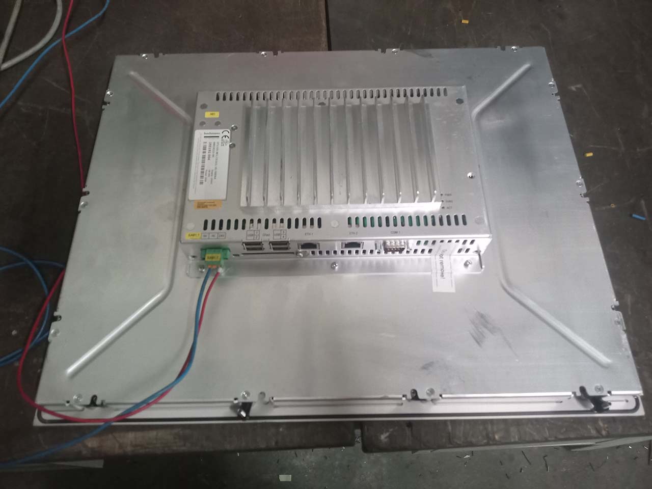 Terminal de commande Bachmann OT1319, écran tactile 19" ZU2261, utilisé