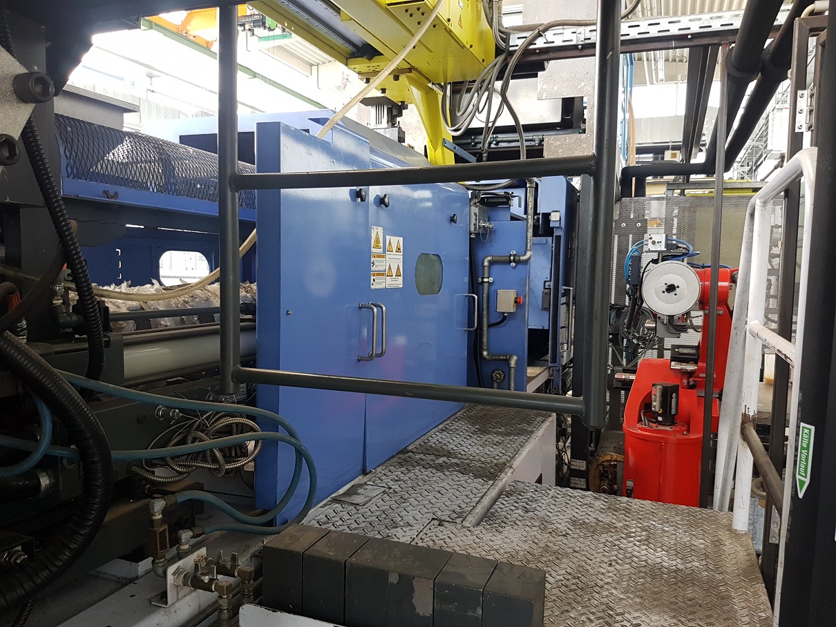 JSW JLM 220-MG Machine à thixomouler le magnésium KK1669, utilisée JSW JLM 220-MG Machine à thixomouler le magnésium KK1669, utilisée