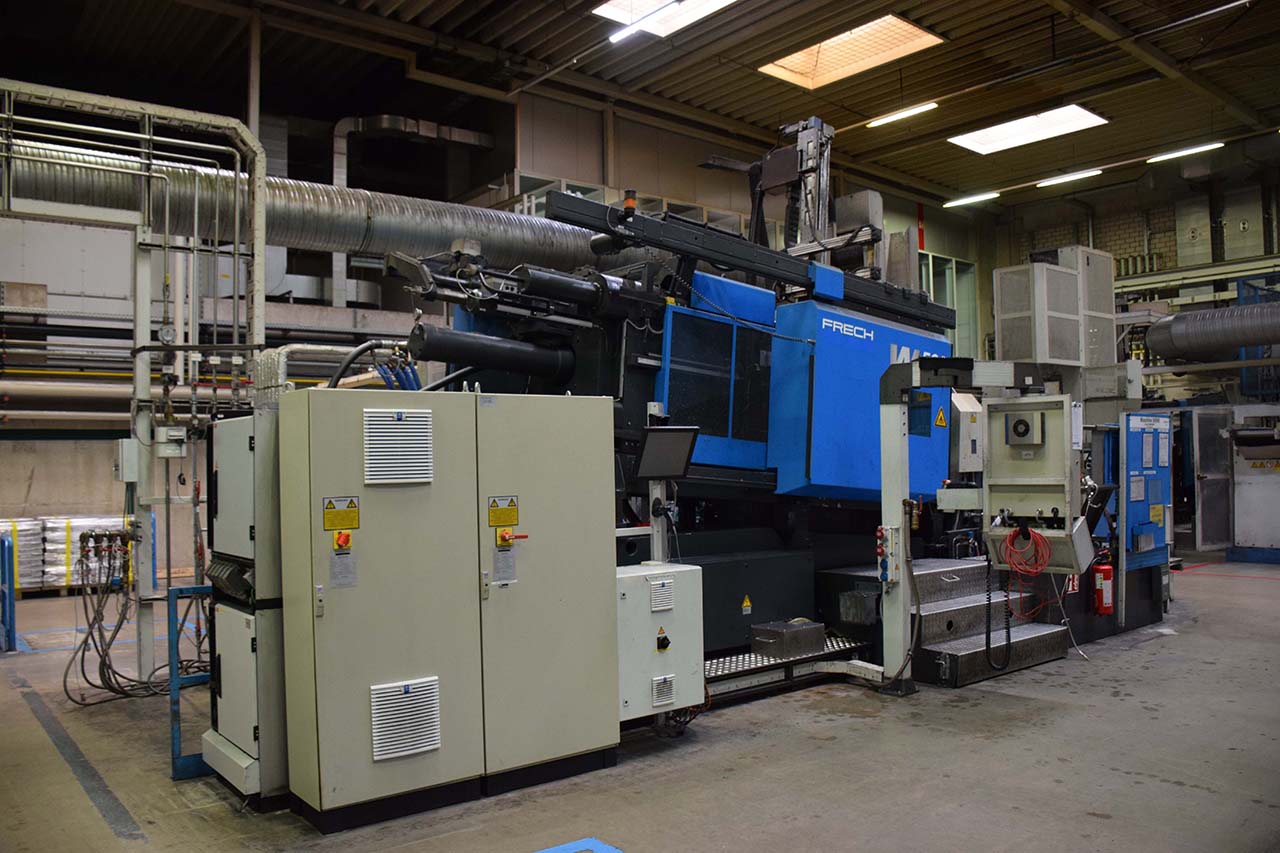 Machine de coulée sous pression à chambre chaude Frech W500 WK1475, utilisée