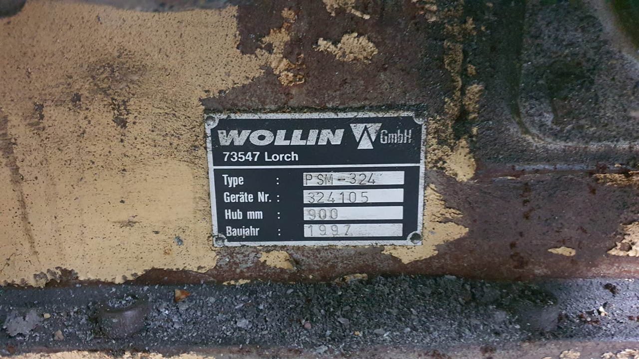 Wollin PSM 324 machine de pulvérisation FS1751, utilisé