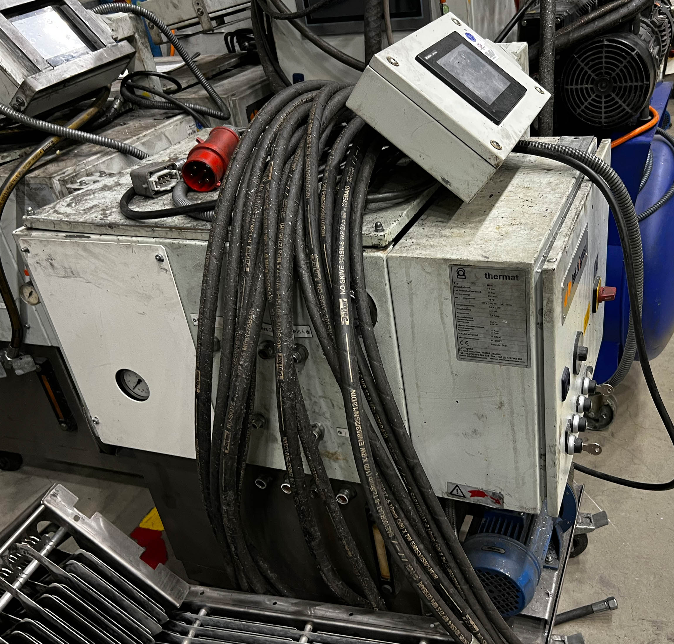 Lethiguel Thermat HDK4 mobile Jet-Cool unit ZU2181, used