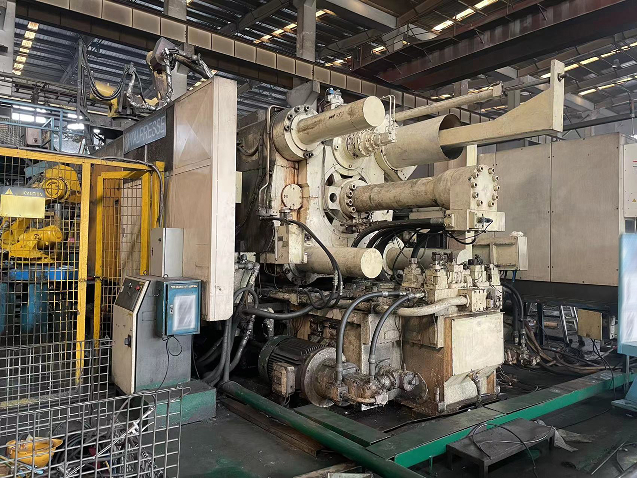 Italpresse IP 1850 SC machine de coulée sous pression à chambre froide KK1655, utilisée Italpresse IP 1850 SC machine de coulée sous pression à chambre froide KK1655, utilisée