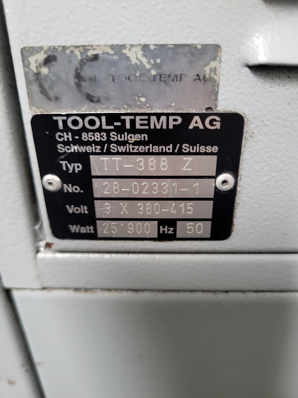 ToolTemp TT-388 unité de contrôle de la température ZU2230, utilisé