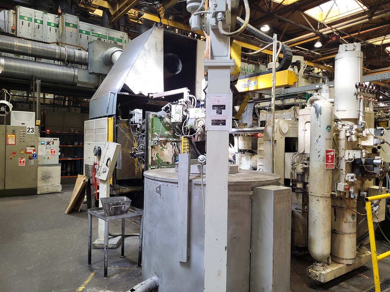 Italpresse IP 550 SC machine de coulée sous pression à chambre froide KK1683, utilisée