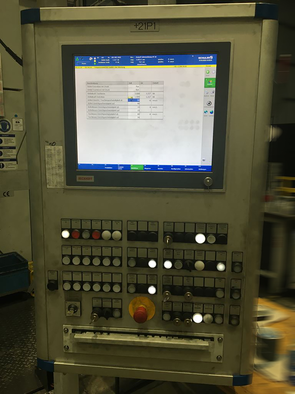 Schuler SHC-2500-5.0x2.5 Spotting presse d'essai PR2489, utilisé