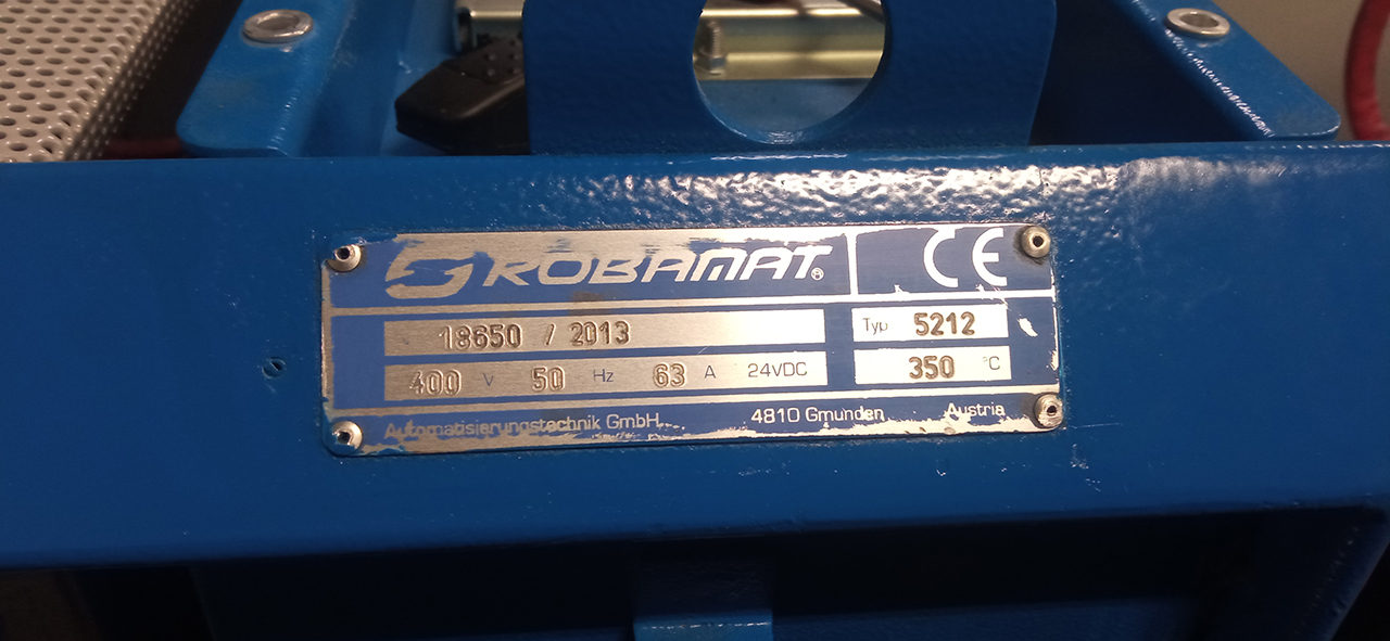 Robamat Thermocast 5212 unité de contrôle de la température de l'huile ZU2227, utilisé