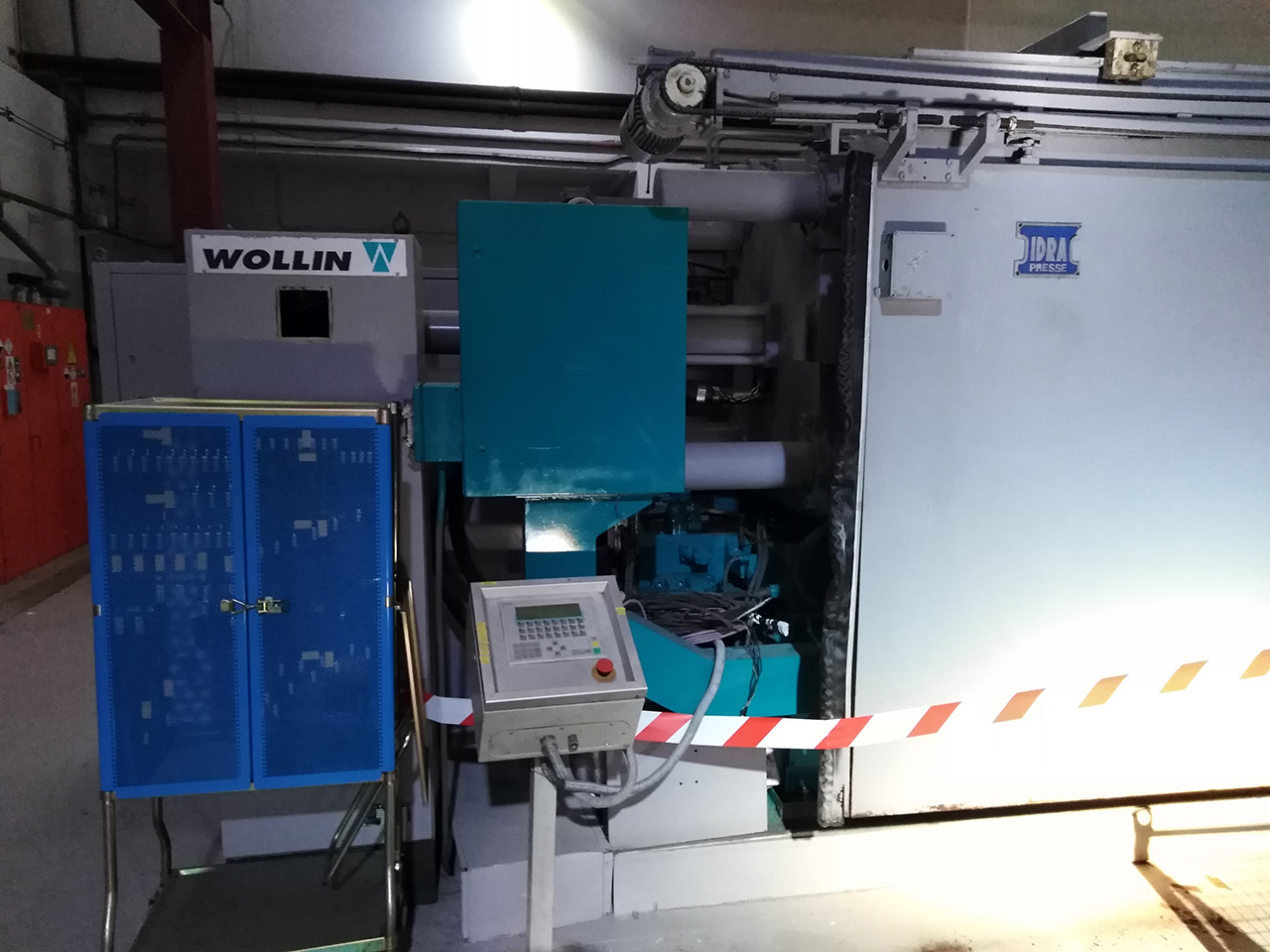 Machine à couler sous pression à chambre froide Idra OL 560 PRP KK1601, d'occasion