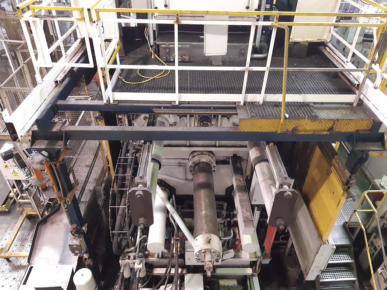 Frech GDK 1600-130 OC machine de coulée sous pression à chambre froide KK1637, utilisé Frech GDK 1600-130 OC machine de coulée sous pression à chambre froide KK1637, utilisé