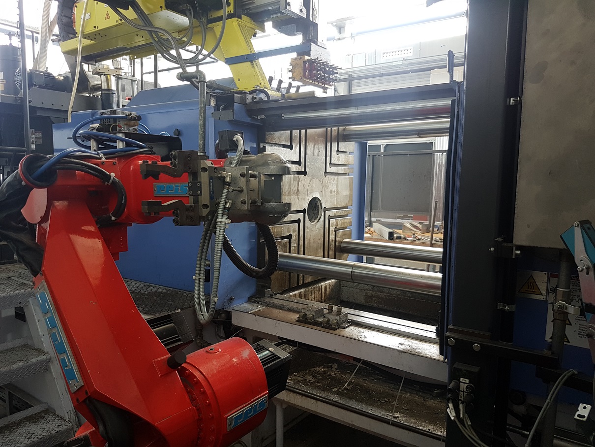 JSW JLM 220-MG Machine à thixomouler le magnésium KK1669, utilisée JSW JLM 220-MG Machine à thixomouler le magnésium KK1669, utilisée
