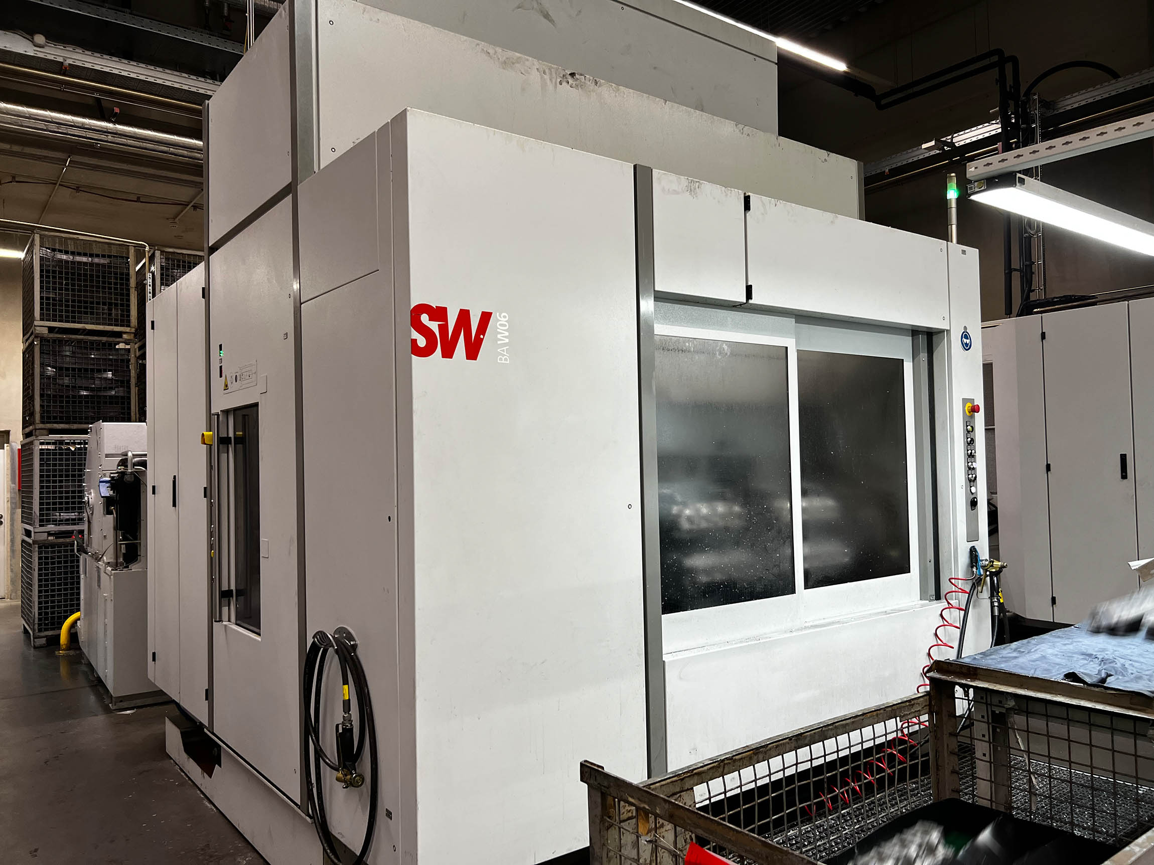Centre d'usinage à double broche SW BAW 06-22 BA2356, d'occasion