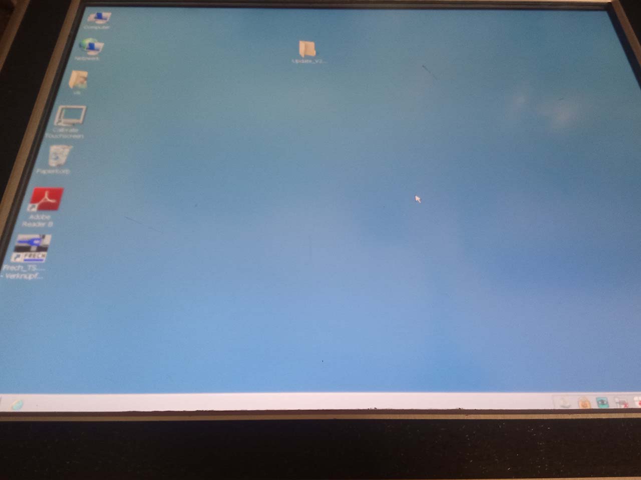 Terminal de commande Bachmann OT1319, écran tactile 19" ZU2261, utilisé