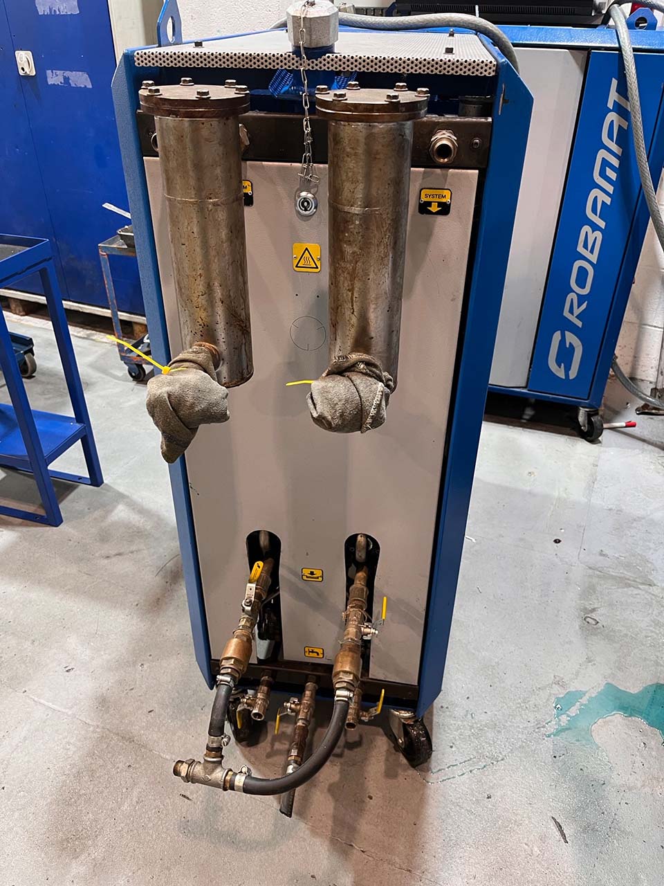 Robamat Thermocast 4212 unité de contrôle de la température de l'huile ZU2250, utilisé