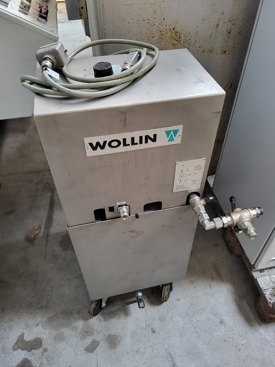 Récipient de lubrification Wollin 75 MD ZU2239, usagé Récipient de lubrification Wollin 75 MD ZU2239, usagé