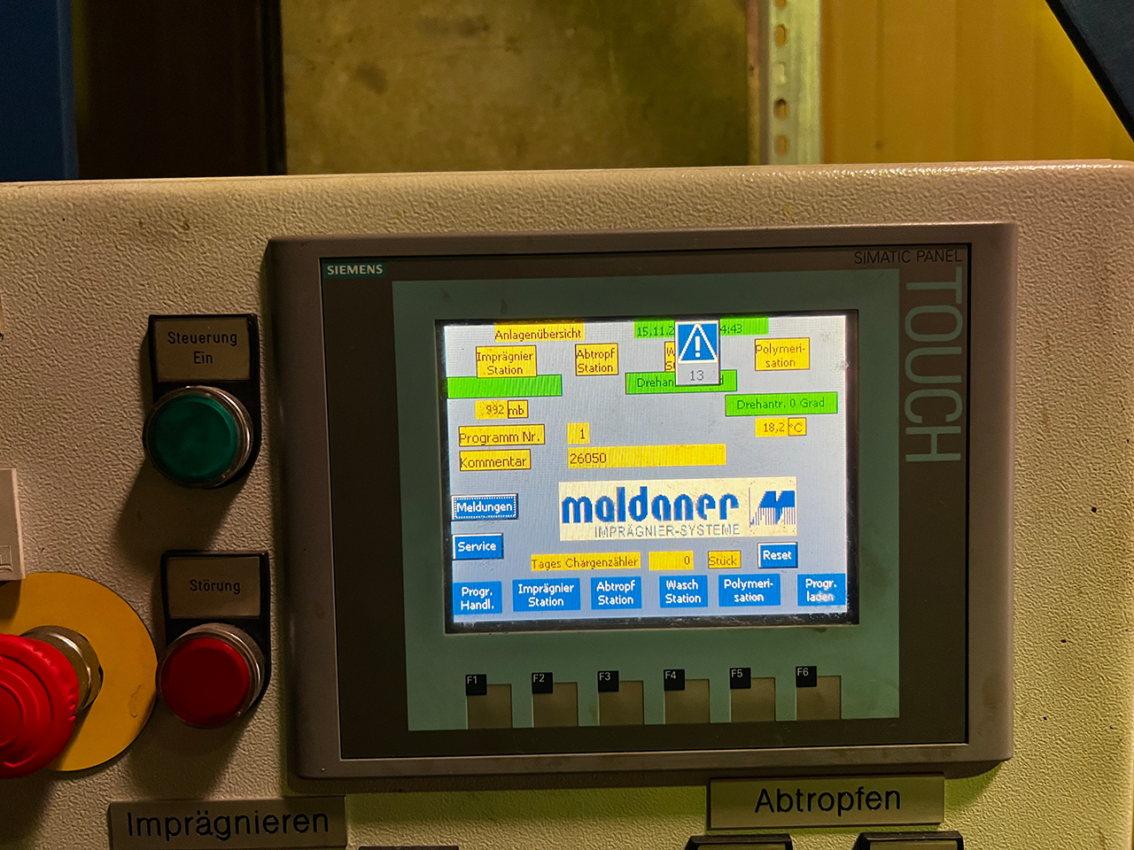 Maldaner 950-1-Installation d'imprégnation manuelle ZU2229, utilisé Maldaner 950-1-Installation d'imprégnation manuelle ZU2229, utilisé