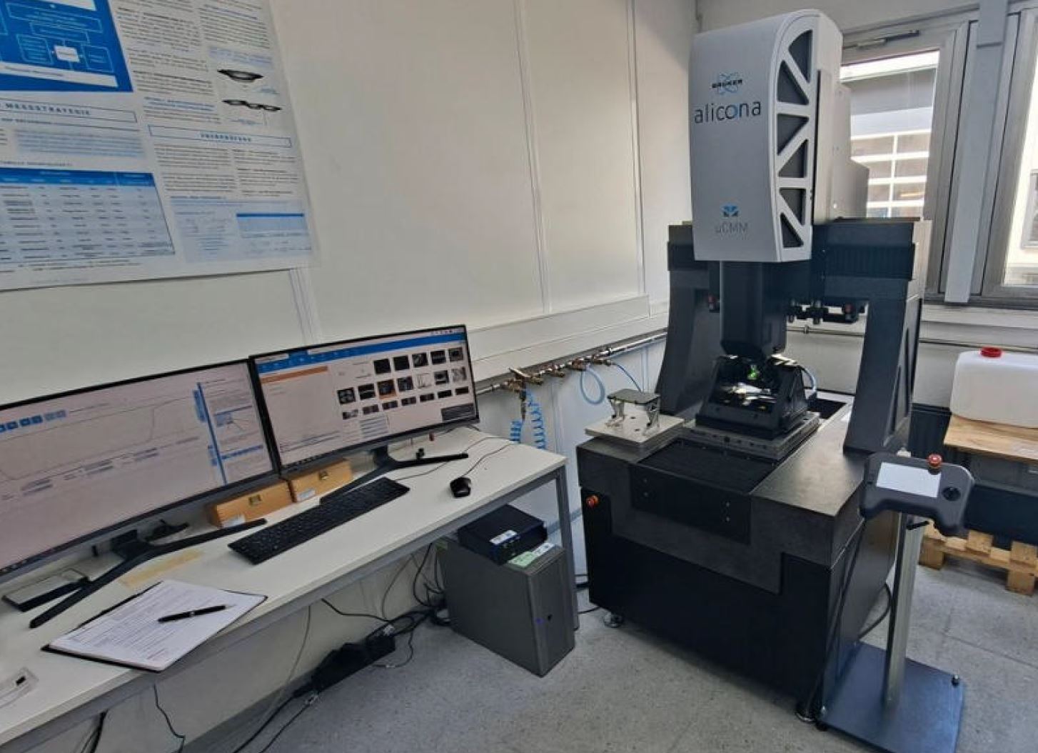 Bruker Alicona μCMM – Machine de mesure optique 3D à micro-coordonnées ZU2304, d'occasion