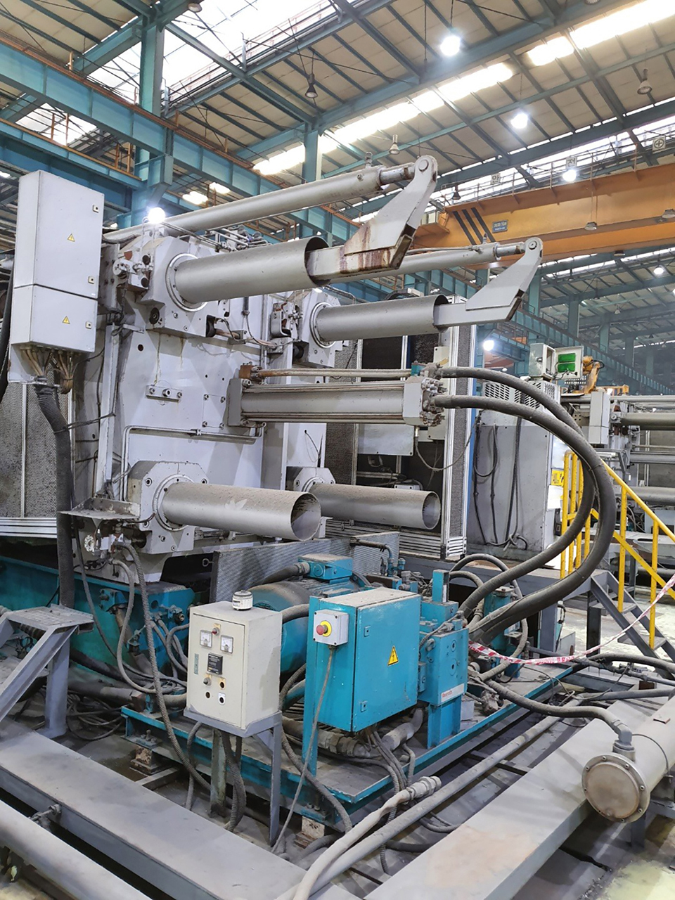 Machine de coulée sous pression à chambre froide Bühler Evolution 140 D KK1650, d'occasion Machine de coulée sous pression à chambre froide Bühler Evolution 140 D KK1650, d'occasion