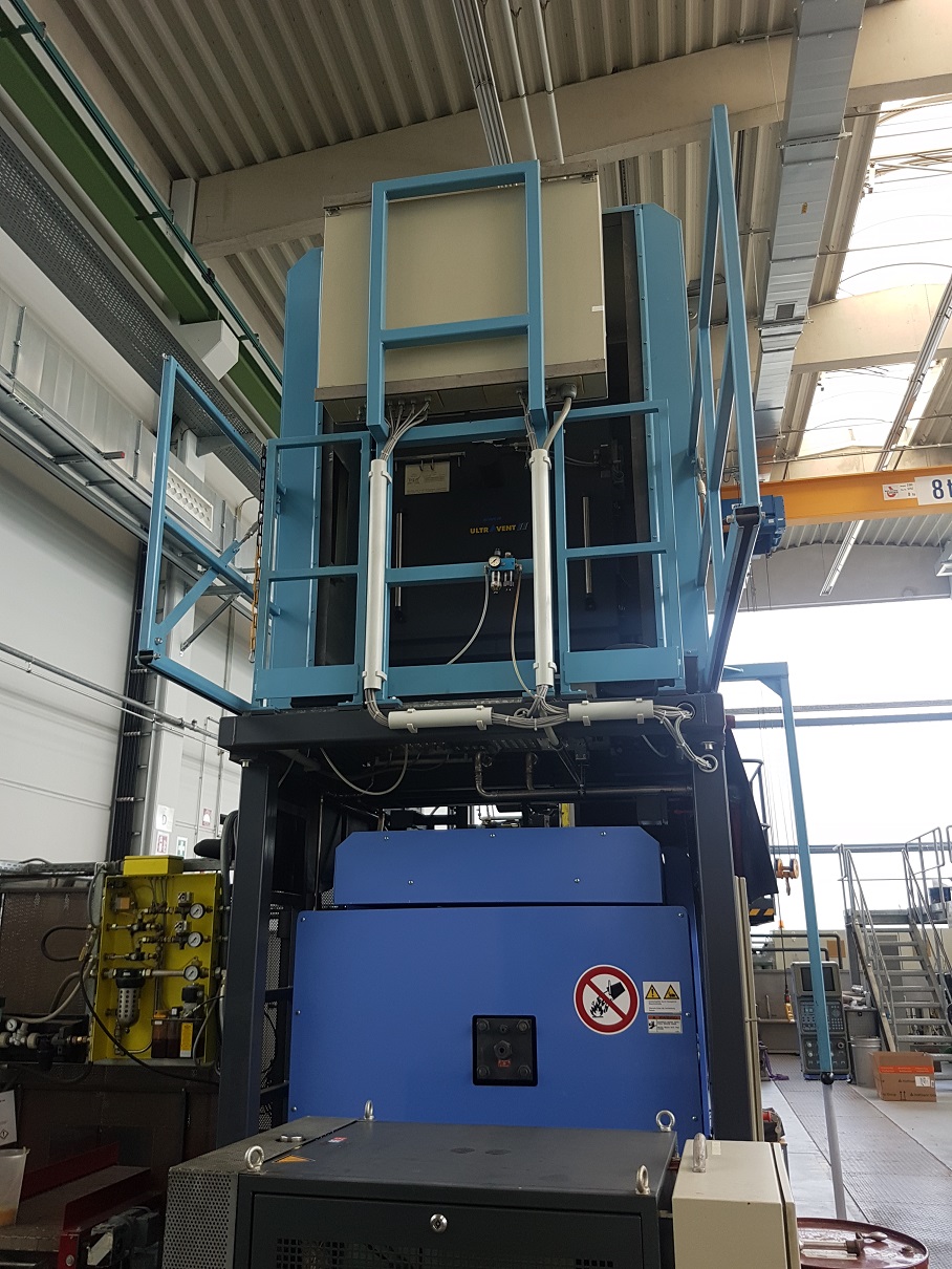JSW JLM 220-MG Machine à thixomouler le magnésium KK1669, utilisée JSW JLM 220-MG Machine à thixomouler le magnésium KK1669, utilisée