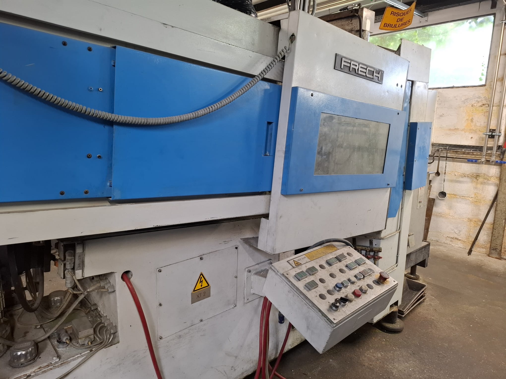 Machine de moulage sous pression à chambre chaude Frech DAW 50, modèle WK1483, d'occasion