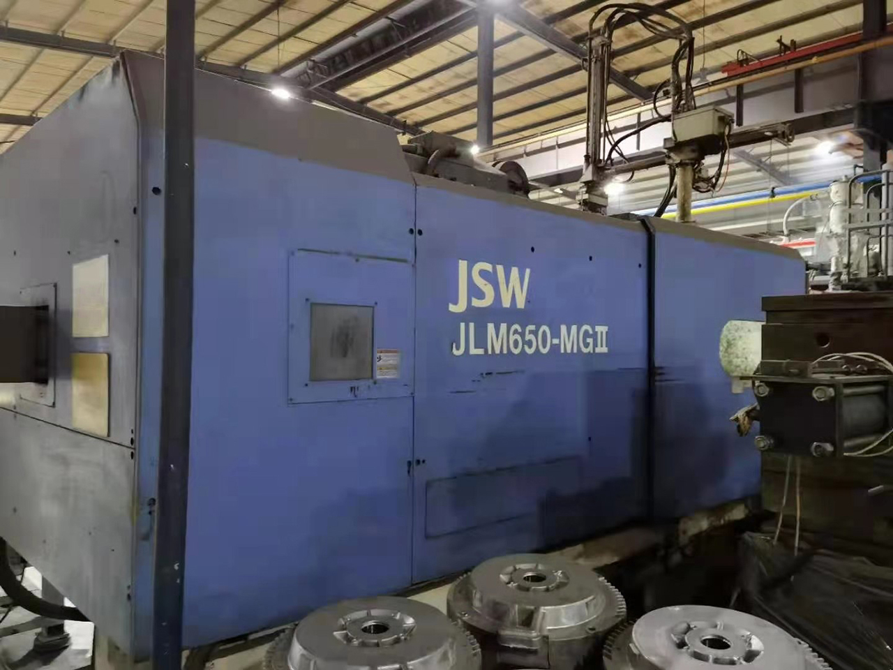 JSW JLM 650-MGII Magnésium Thixomolding machine WK1452, utilisé